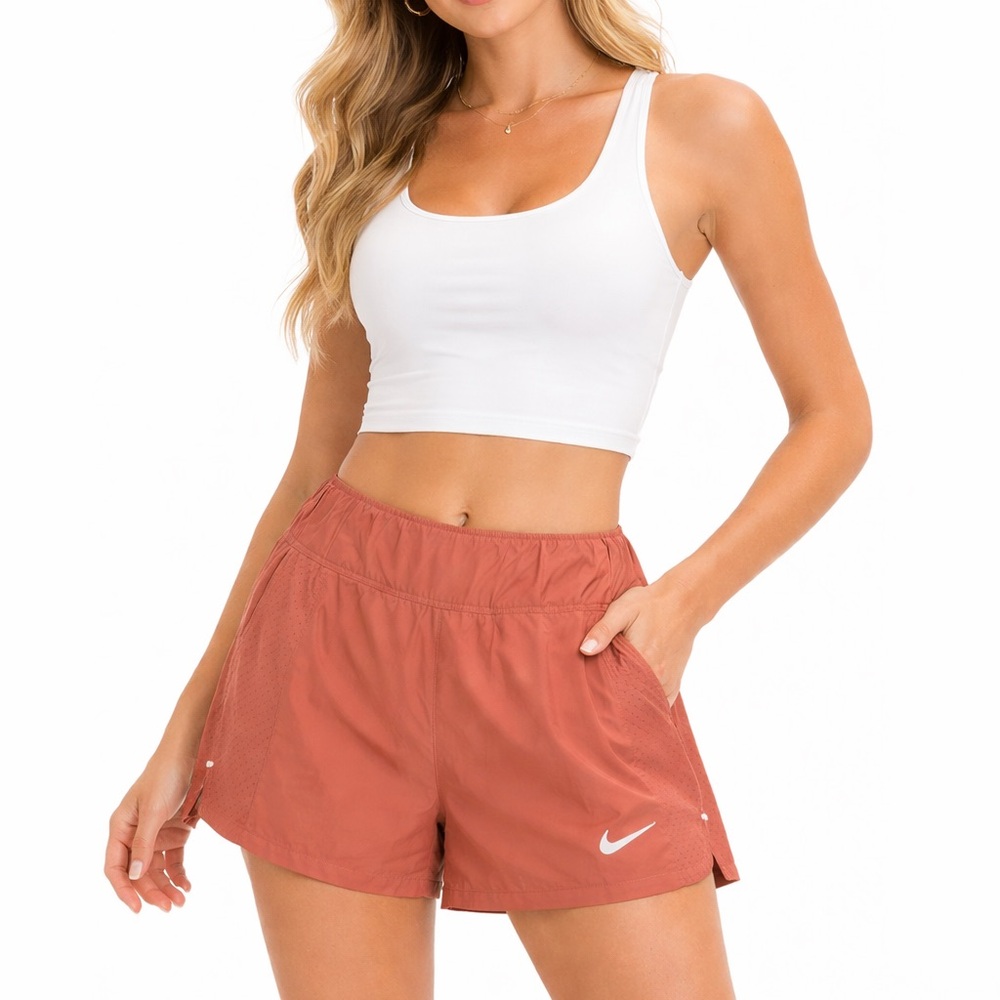 Nike Size Large Women's Pink Running Shorts